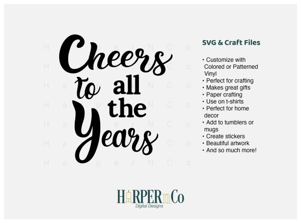 All the Years SVG PNG Cut EPS File Discount - Image 2