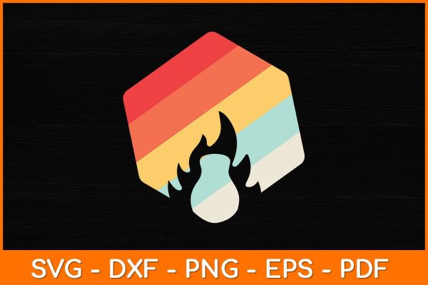 Retro Vintage Kiln Svg File For Cheap