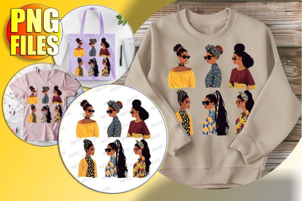 Sublimation Art: African Woman Design Fashion