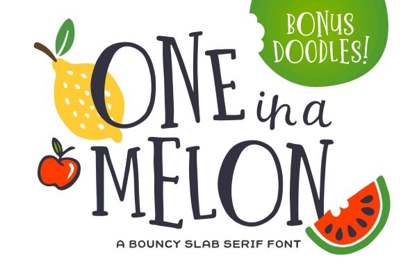 One in a Melon Font Sale