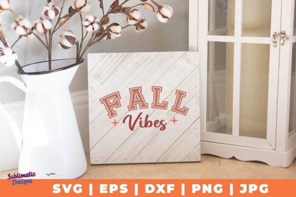 Fall Vibes | Fall T-Shirt SVG Desing | Fall SVG Design Online Hot Sale - Image 3