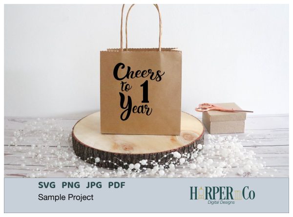 1 Year SVG PNG Cut EPS File Hot on Sale - Image 4