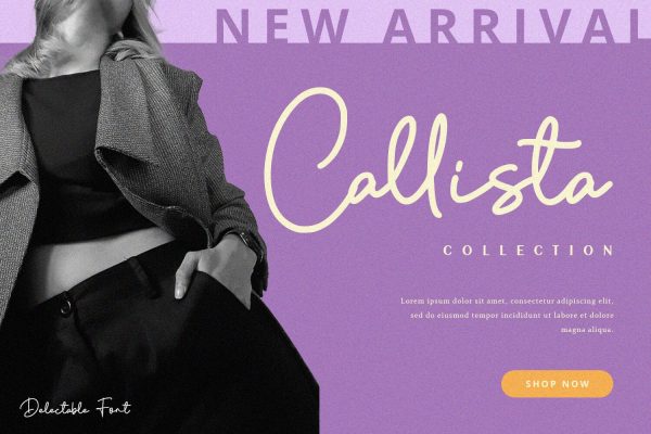 Delectable - Handwritten Font For Discount - Image 2