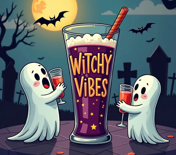 Witchy Vibes Halloween Tumbler Wrap PNG Online Sale