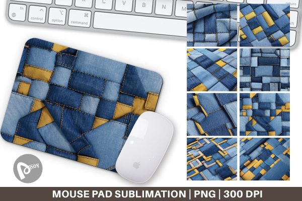Mouse Pad Textured Denim Online now