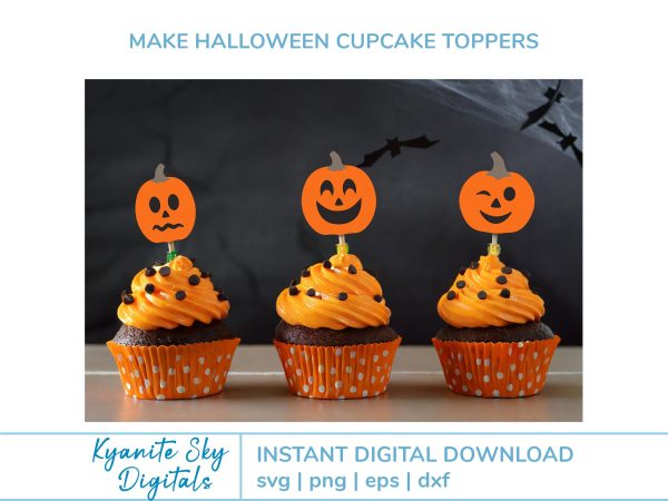 Jack-O-Lantern SVG Bundle simple small cute Halloween pumpkins For Cheap - Image 3