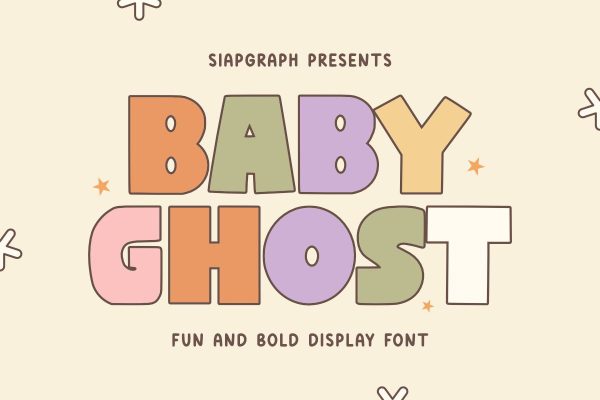 Baby Ghost - Fun and Bold Display Font Online Hot Sale