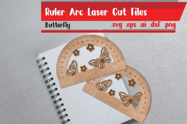 Ruler Arch - Ruler Protactor - Wooden Ruler Fashion