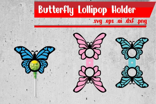 Butterfly Lollipop Holders Supply