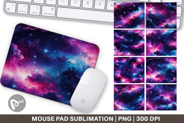 Mouse Pad Cosmic Glow Online Hot Sale