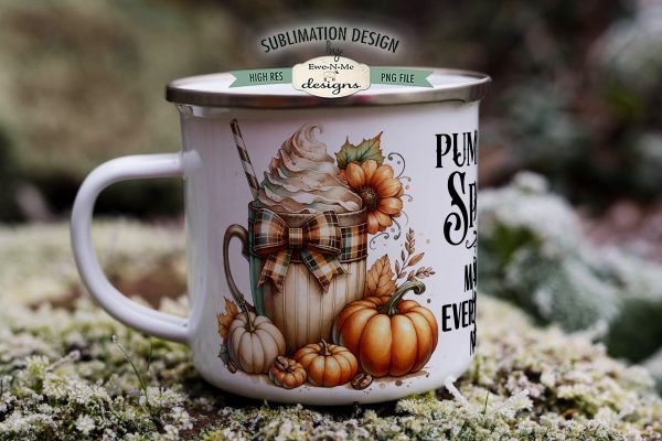 Pumpkin Spice Makes Everything Nice 11 & 15 oz Mug Design Cheap