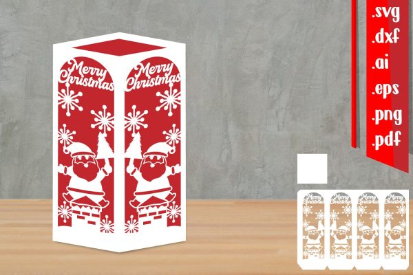 Christmas Lantern Papercut 9 For Sale