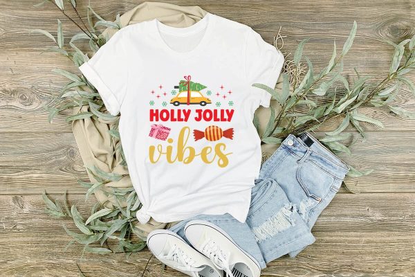 Holly jolly vibes For Cheap
