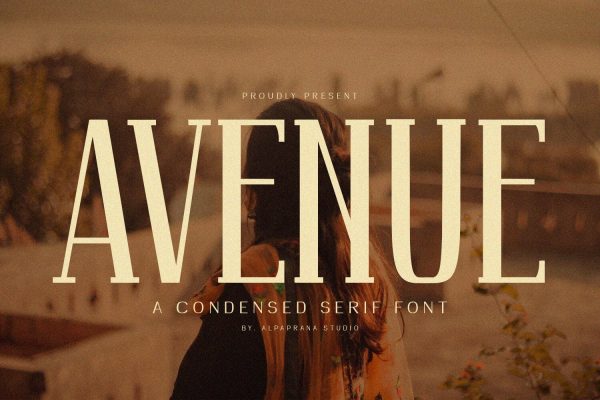 Avenue - Serif Font For Cheap