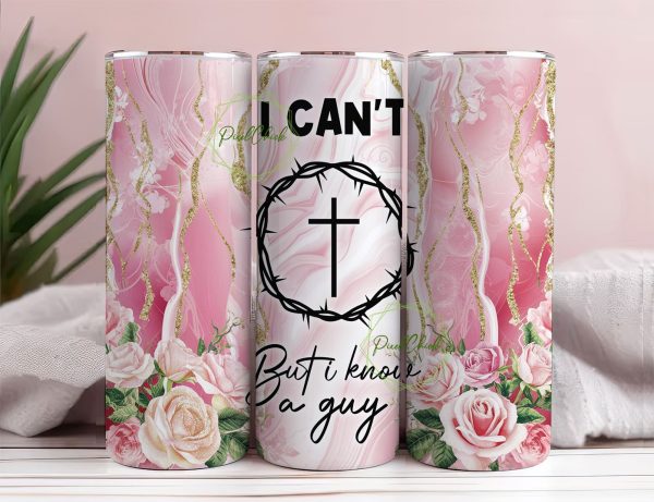 Faith Tumbler Wrap, Pink Agate Glitter Roses PNG, 20oz Skinny Tumbler Sublimation Design, Religious Tumbler PNG, Christian Tumbler Wrap gift Online now