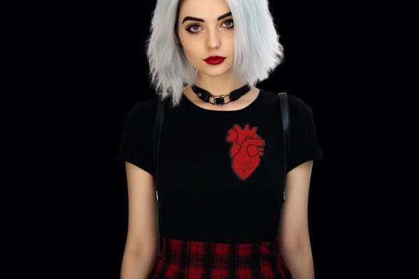 Anatomical Heart Mini Embroidery Hot on Sale