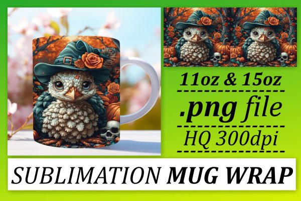 11oz 15oz Mug Wrap Sublimation Thanksgiving Turkey Supply