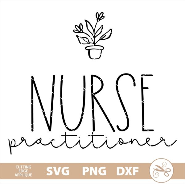 Nurse Practitioner SVG, PNG, DXF Online