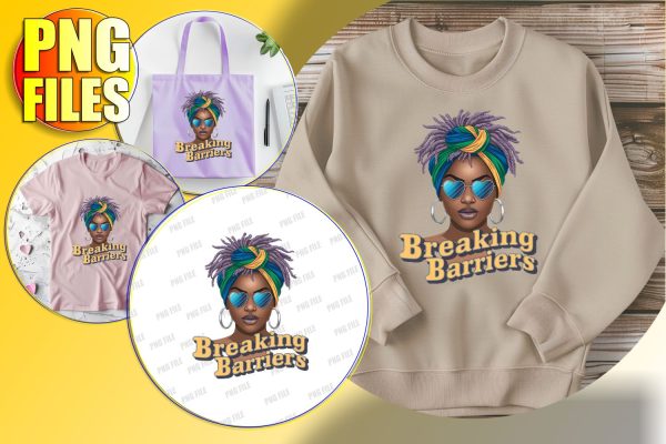 Strong Woman Art Sublimation PNG For Cheap