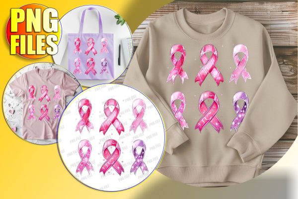 Breast Cancer Ribbon Art PNG Clipart Supply
