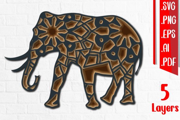 Elephant Multilayer Fashion